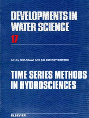 cover image of Time Series Methods in Hydrosciences